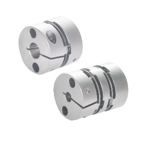 膜片式聯軸器 標準扭矩 鋁合金 單/雙膜片 螺釘夾緊型